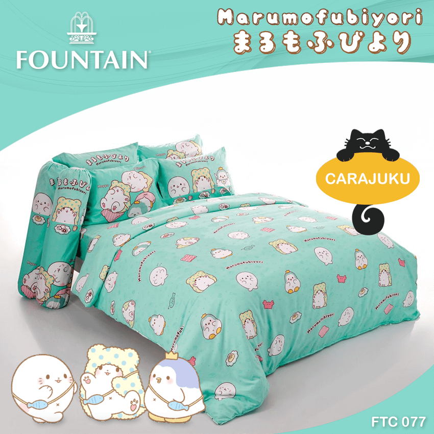 FOUNTAIN ชุดผ้าปูที่นอน ม็อปปุ Marumofubiyori Moppu FTC077