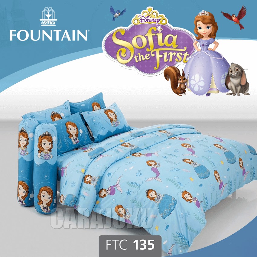 FOUNTAIN ชุดผ้าปูที่นอน โซเฟียที่หนึ่ง Sofia the First FTC135