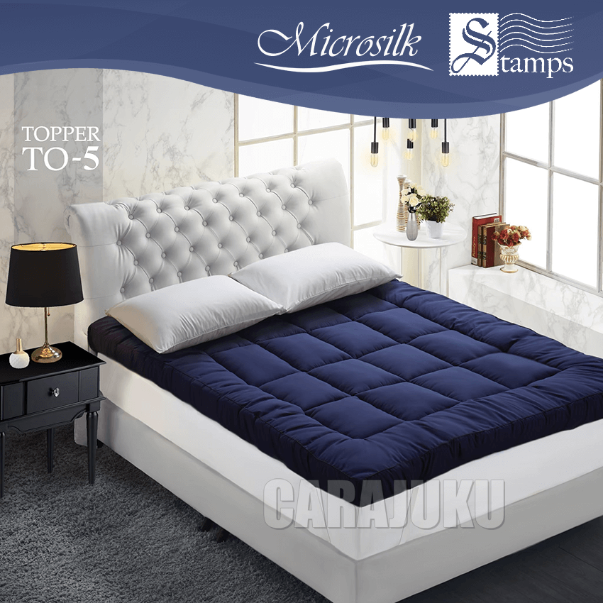 STAMPS เบาะรองนอน สีน้ำเงิน Blue Topper TO-5