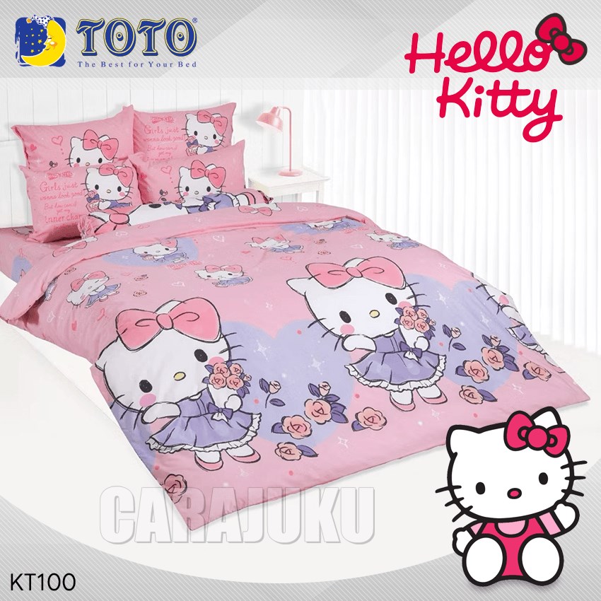TOTO ชุดผ้าปูที่นอน คิตตี้ Hello Kitty KT100