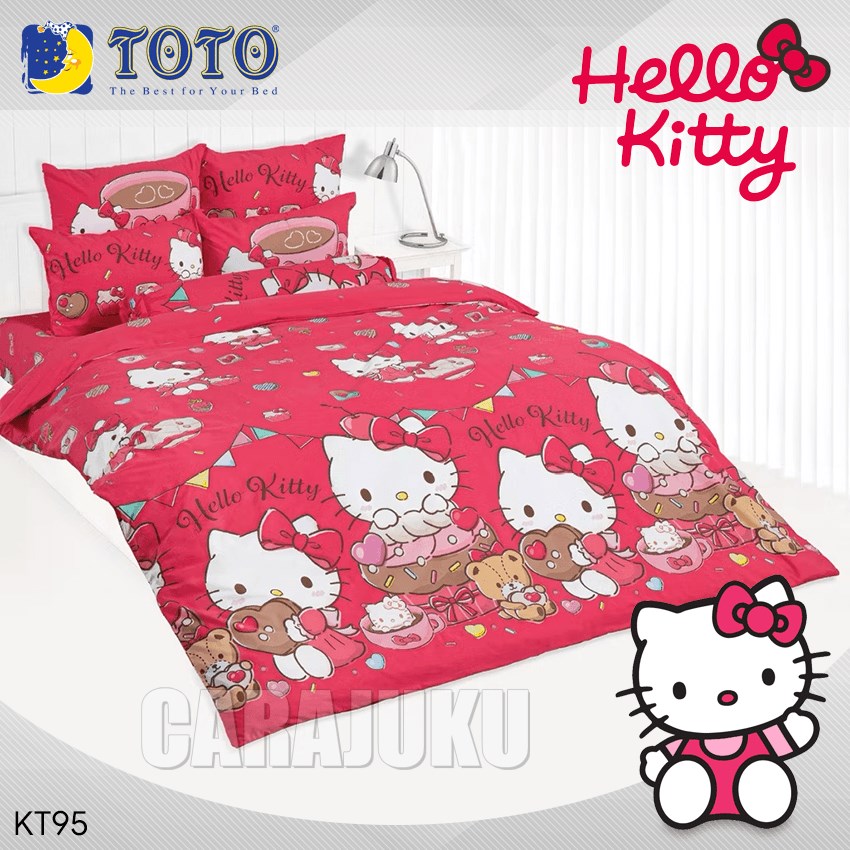 TOTO ชุดผ้าปูที่นอน คิตตี้ Hello Kitty KT95