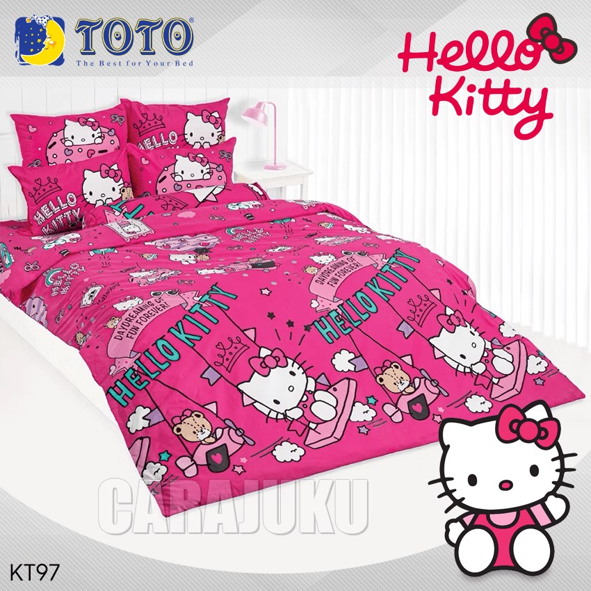 TOTO ชุดผ้าปูที่นอน คิตตี้ Hello Kitty KT97