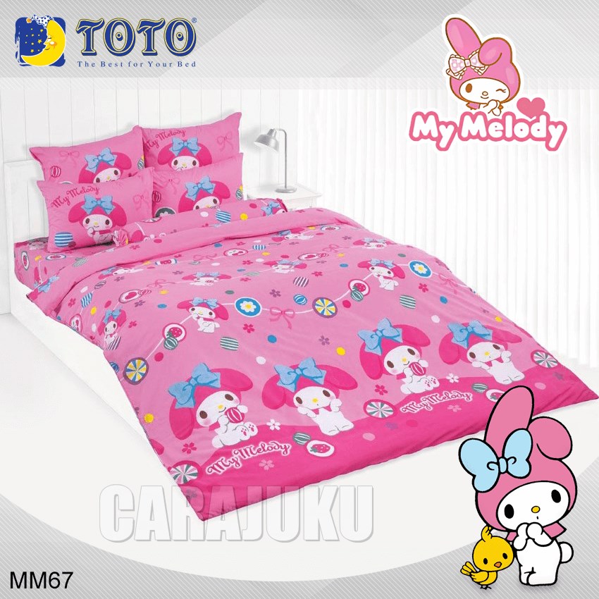 TOTO ชุดผ้าปูที่นอน มายเมโลดี้ My Melody MM67