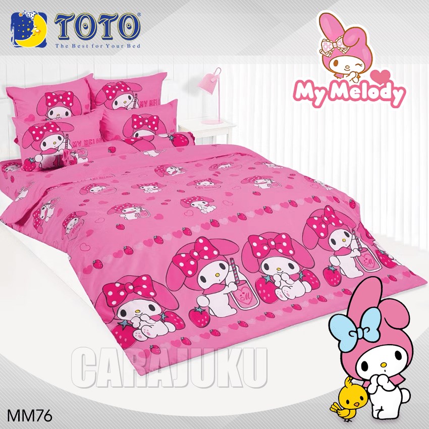 TOTO ชุดผ้าปูที่นอน มายเมโลดี้ My Melody MM76