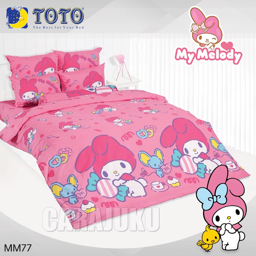 TOTO ชุดผ้าปูที่นอน มายเมโลดี้ My Melody MM77