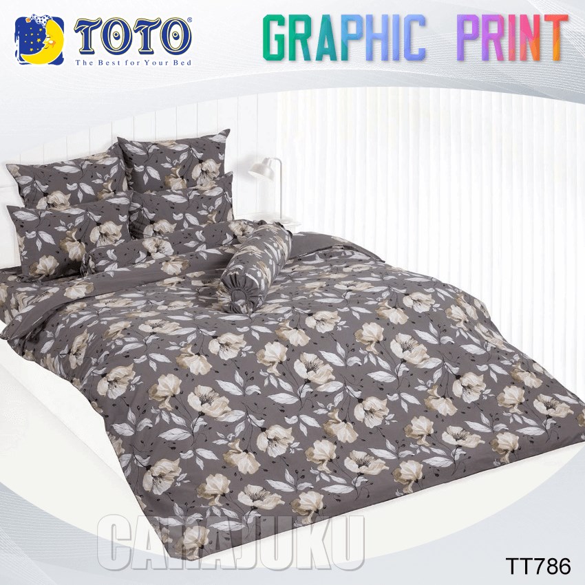 TOTO ชุดผ้าปูที่นอน ลายกราฟฟิก Graphic TT786