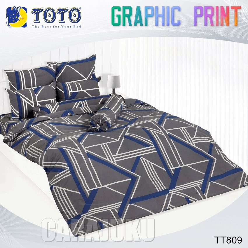 TOTO ชุดผ้าปูที่นอน ลายกราฟฟิก Graphic TT809