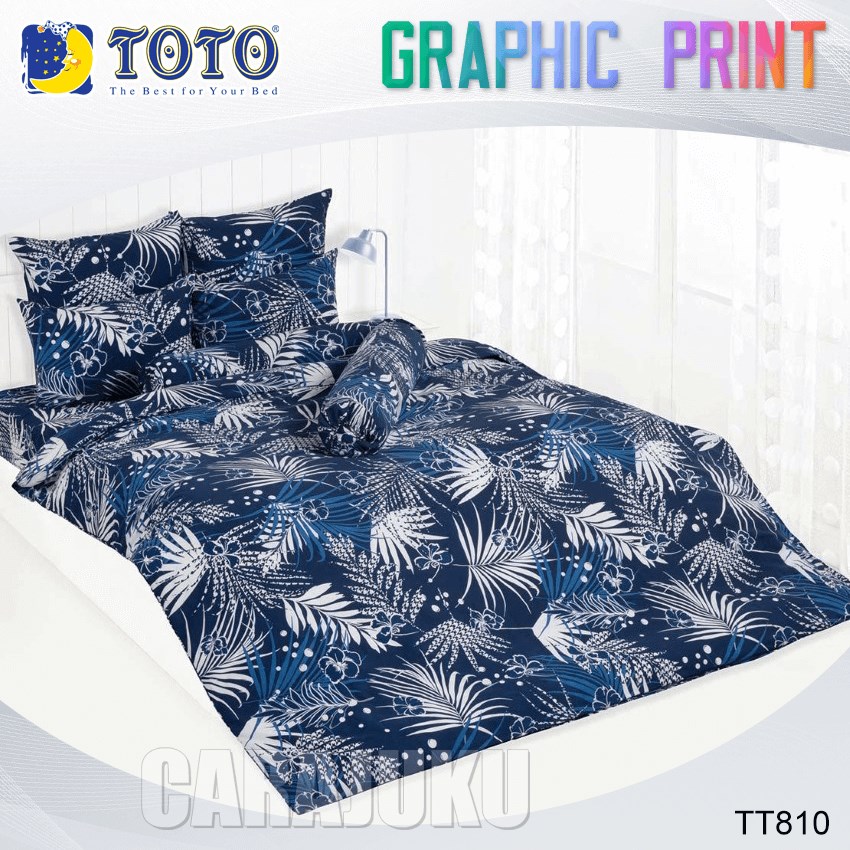 TOTO ชุดผ้าปูที่นอน ลายกราฟฟิก Graphic TT810