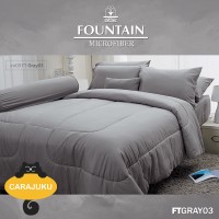 ชุดผ้าปูที่นอนสีเทาGRAYFTGRAY03