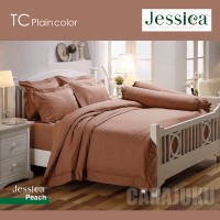 ชุดผ้าปูที่นอนสีส้มพีชPEACH
