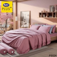 ชุดผ้าปูที่นอนสีชมพูPINKPS024