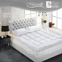 เบาะรองนอนสีขาวWhite TopperTO-1