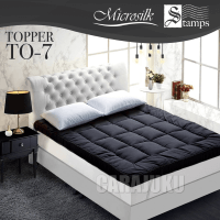 เบาะรองนอนสีดำBlack TopperTO-7