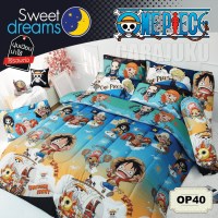 ชุดผ้าปูที่นอนวันพีชOne PieceOP40