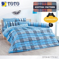 ชุดผ้าปูที่นอนลายสก็อตScottish PatternTT278 BLUE