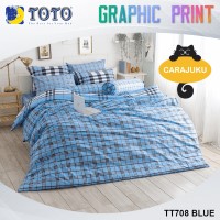 ชุดผ้าปูที่นอนลายสก็อตScottish PatternTT708 BLUE