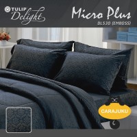ชุดผ้าปูที่นอนอัดลาย สีเทาเข้มDARK GRAY EMBOSSDL530