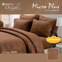 ชุดผ้าปูที่นอนอัดลาย สีน้ำตาลBROWN EMBOSSDL551