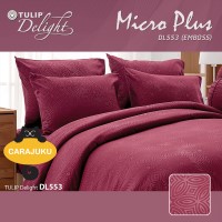 ชุดผ้าปูที่นอนอัดลาย สีแดงRED EMBOSSDL553